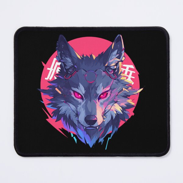 Item preview, Cyber Black Wolf // Black Wolf // Cool Animal // Cyber Animal // Future Animal Art // Animal Warrior // Animal Cute Art // Gaming Aesthetic stickers designed and sold by SMARTKIT DESIGNAGENCY.