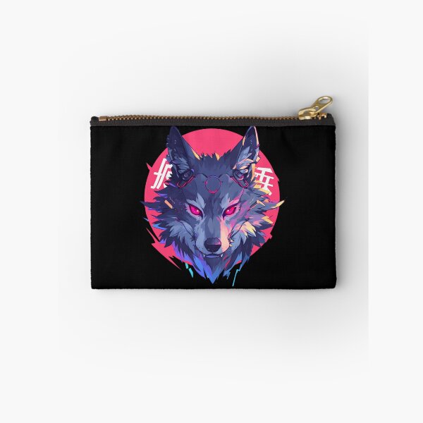 Item preview, Cyber Black Wolf // Black Wolf // Cool Animal // Cyber Animal // Future Animal Art // Animal Warrior // Animal Cute Art // Gaming Aesthetic stickers designed and sold by SMARTKIT  DESIGNAGENCY.