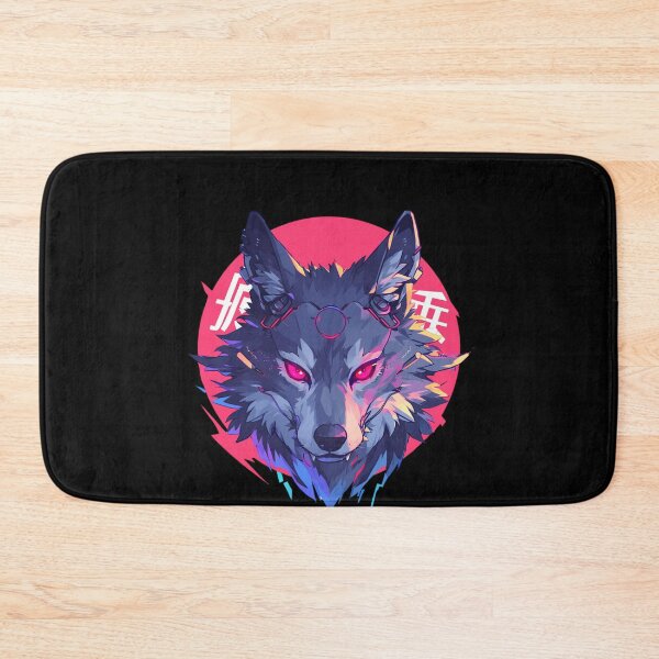 Item preview, Cyber Black Wolf // Black Wolf // Cool Animal // Cyber Animal // Future Animal Art // Animal Warrior // Animal Cute Art // Gaming Aesthetic stickers designed and sold by SMARTKIT  DESIGNAGENCY.