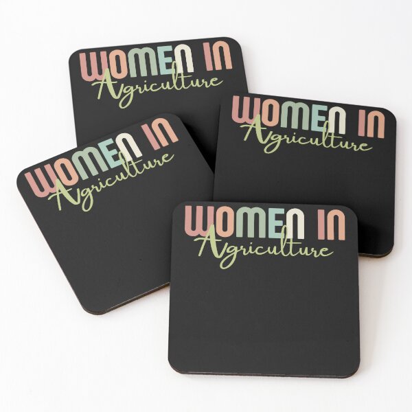 Item preview, Women in Agriculture Inspirational Eco-Friendly Typography designed and sold by MTJ-Mushrooms.