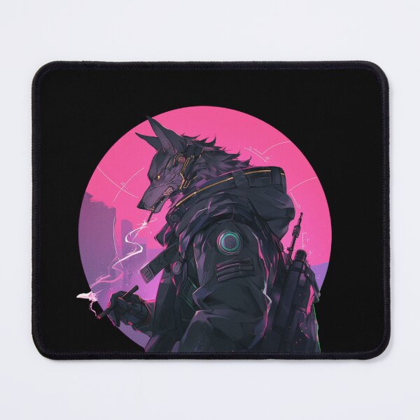 Item preview, Cyber Wolf // Wolf // Cool Animal // Cyber Animal // Future Animal Art // Animal Warrior // Animal Cute Art // Gaming Aesthetic stickers designed and sold by SMARTKIT  DESIGNAGENCY.