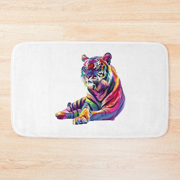 Item preview, Colourful Tigers Design 4 of 4 designed and sold by Jenson Major.