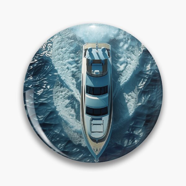 Item preview, Luxury Yacht Slicing Through Ocean designed and sold by palmyst.
