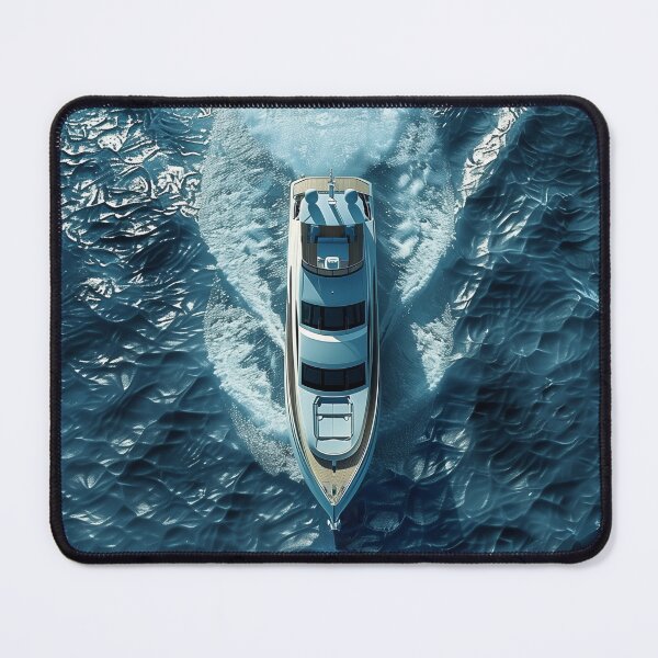 Item preview, Luxury Yacht Slicing Through Ocean designed and sold by palmyst.