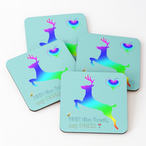 Item preview, Rainbow Deer designed and sold by nelllkata.
