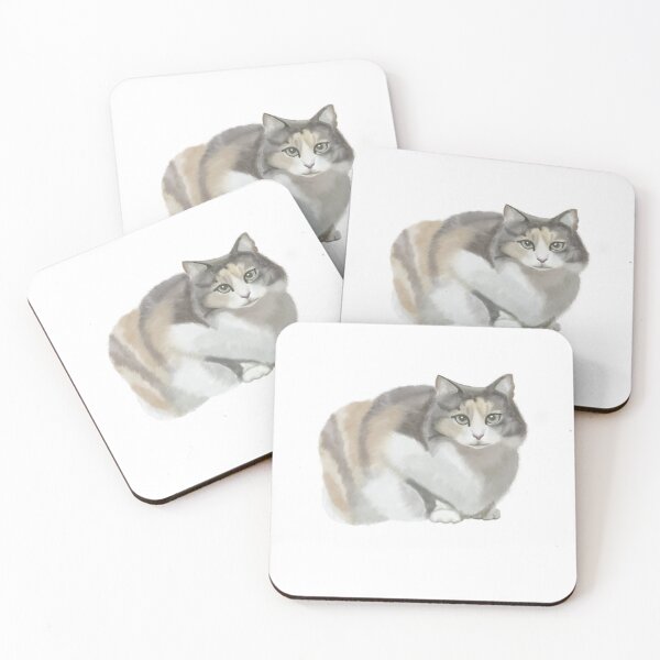 Item preview, cat drawing designed and sold by Tetiana Pohurska.