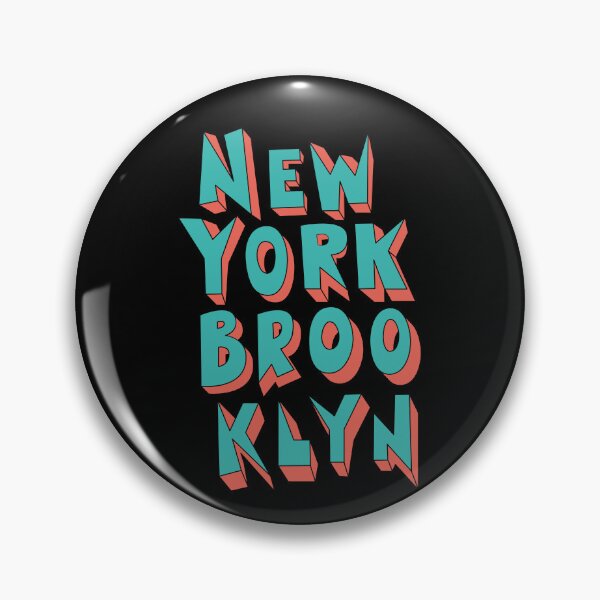 Item preview, Brooklyn - New York in Raw Comic 3D Style designed and sold by Boogosh.