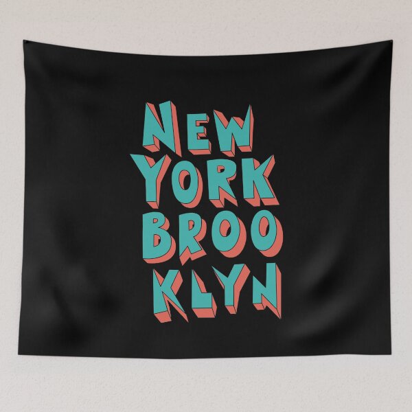 Item preview, Brooklyn - New York in Raw Comic 3D Style designed and sold by Boogosh.