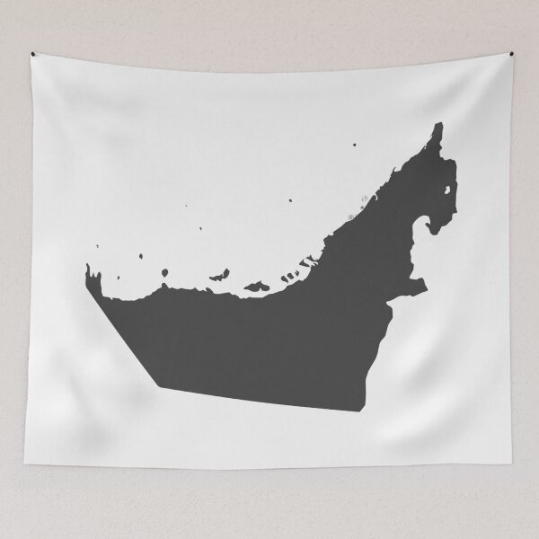 Item preview, United Arab Emirates Love in Charcoal designed and sold by Maren Misner.