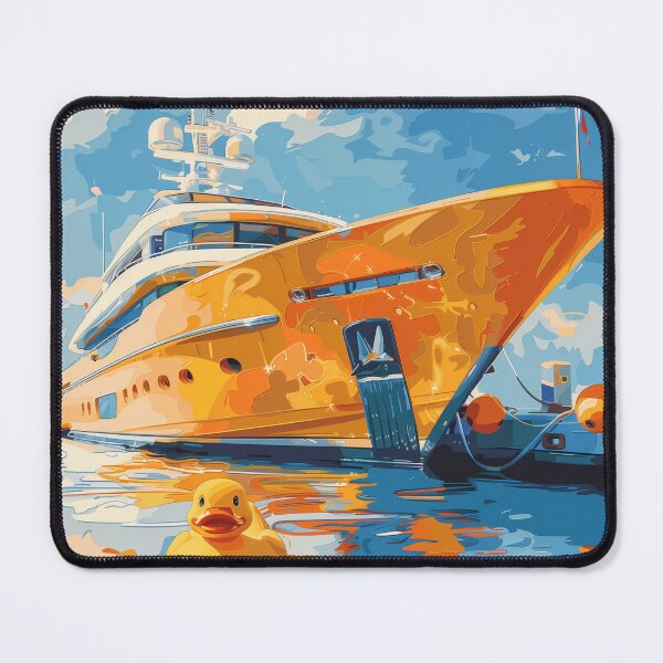 Item preview, Vibrant Yacht by Colorful Shoreline designed and sold by palmyst.