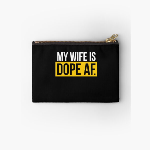 Item preview, My Wife Is Dope Af Wife Appreciation Gift Tee designed and sold by noirty.