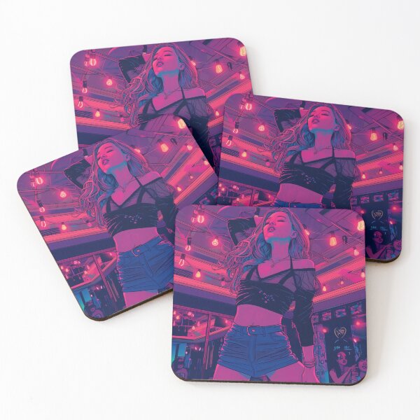 Item preview, Nightlife Energy in Neon Glow designed and sold by palmyst.