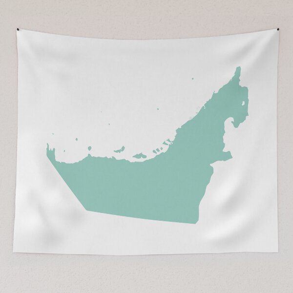 Item preview, United Arab Emirates Love in Mint designed and sold by Maren Misner.