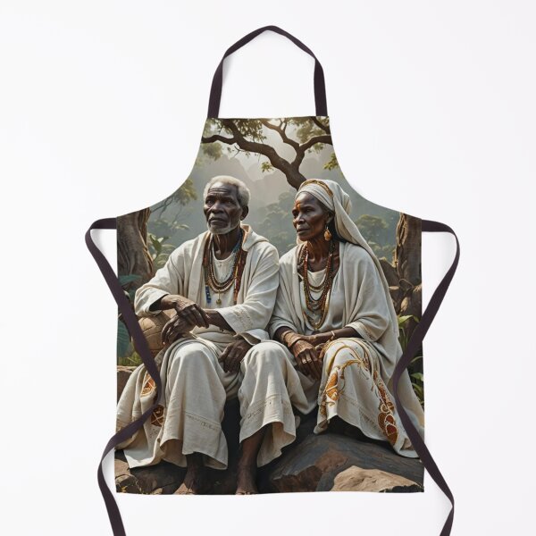 Aperçu de l'œuvre Ancêtres anciens afro-brésiliens (Preto Velhos) créée et vendue par Orixaworld.