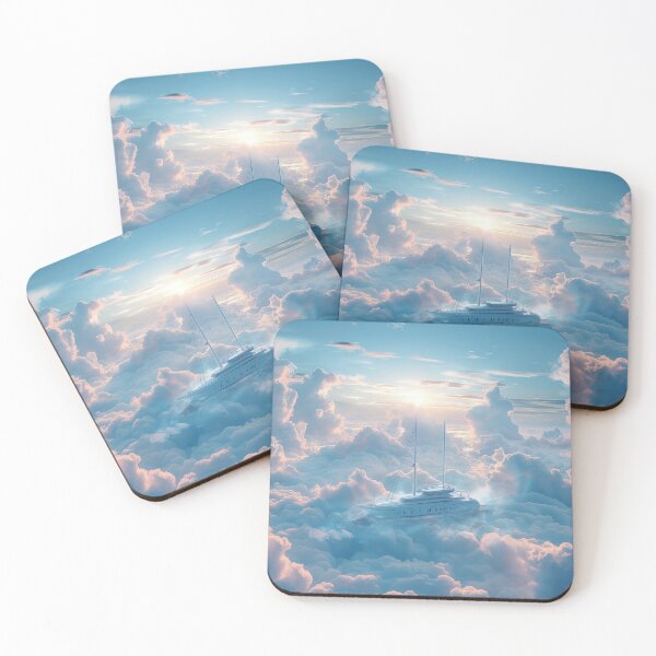 Item preview, Yacht Amongst the Clouds at Sunrise designed and sold by palmyst.