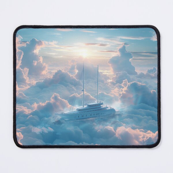 Item preview, Yacht Amongst the Clouds at Sunrise designed and sold by palmyst.