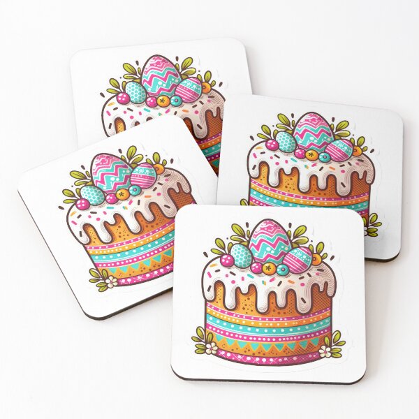 Item preview, Easter bread Easter cute sticker designed and sold by Expressions-Sel.