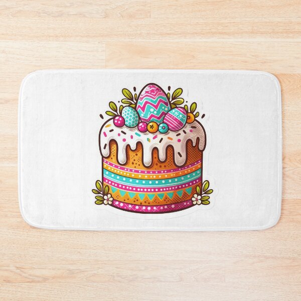 Item preview, Easter bread Easter cute sticker designed and sold by Expressions-Sel.