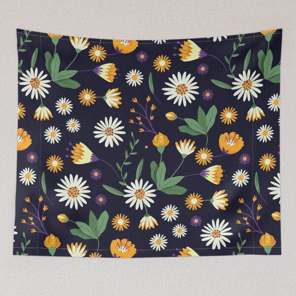 Item preview, Floral seamless pattern flowers designed and sold by Mirksaz-designs.