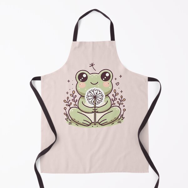 Item preview, Cute Adorable Cottagecore Frog with Dandelion designed and sold by Unitepeople.