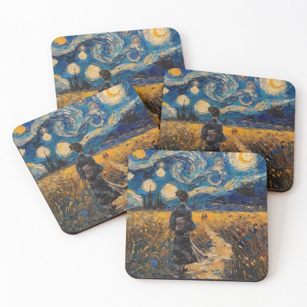 Item preview, Starry Night Homage with a Modern Twist designed and sold by palmyst.