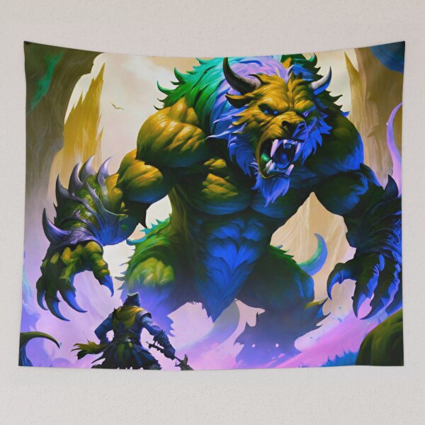 Item preview, Gladiator’s Valor: Battling the One-Eyed Behemoth designed and sold by GrizzlyCollective.