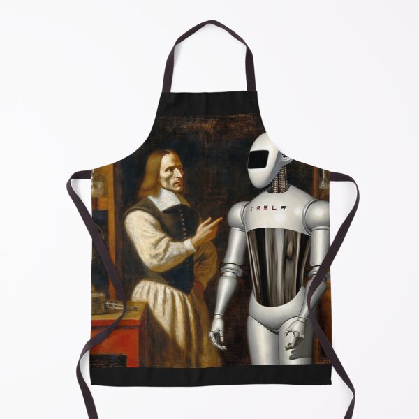 Item preview, Tesla bot designed and sold by TEEJAMBOREE.
