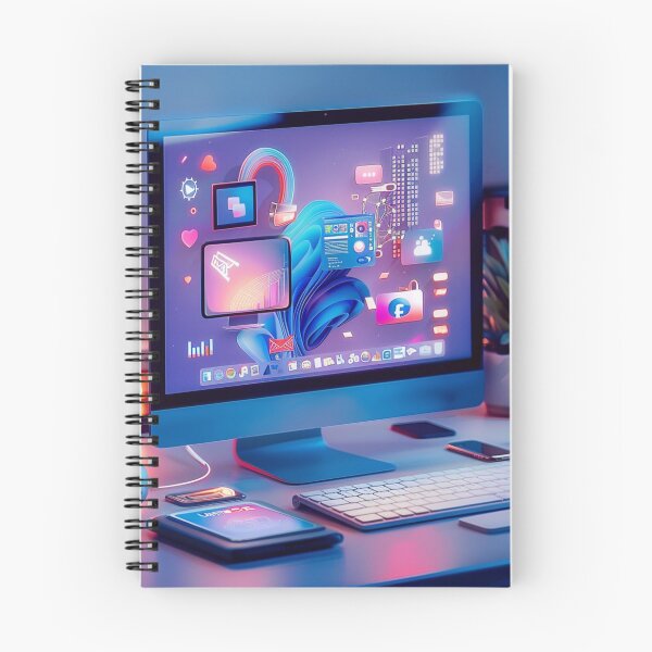 Item preview, Cyber World Desk Setup designed and sold by palmyst.