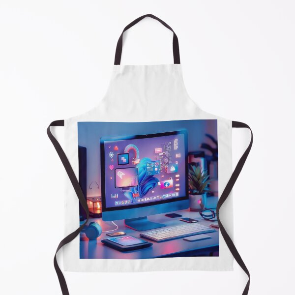 Item preview, Cyber World Desk Setup designed and sold by palmyst.