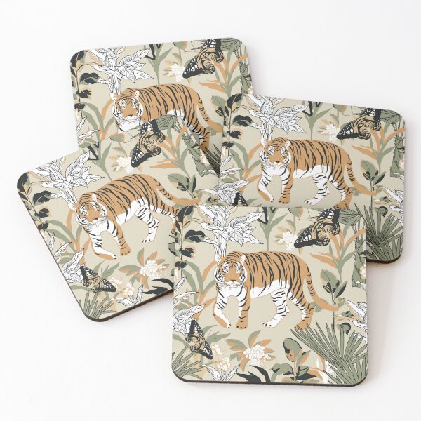 Item preview, Tiger in the tropics  designed and sold by Anastasiia Lynovytska.