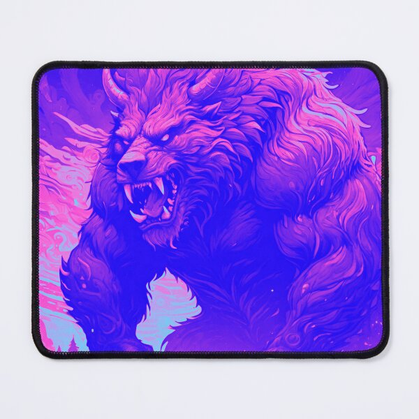 Item preview, Clash of Cosmic Titans: The Blue-Purple Beast Battle designed and sold by GrizzlyCollective.