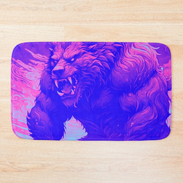 Item preview, Clash of Cosmic Titans: The Blue-Purple Beast Battle designed and sold by GrizzlyCollective.