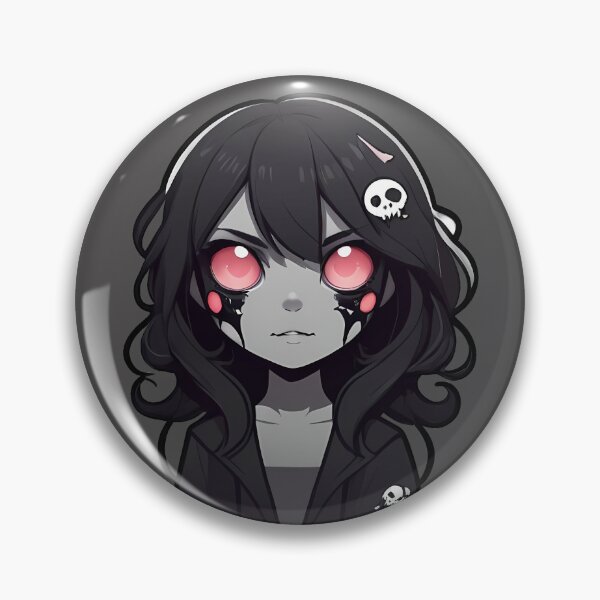 Item preview, Gothic Style Cute Monster Goth Girl designed and sold by MadnessEnvelope.