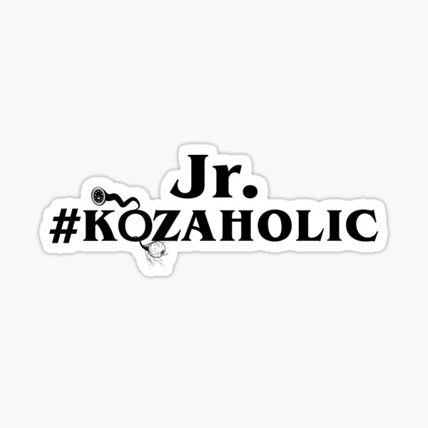 #Jr. Kozaholic - Pink Sticker