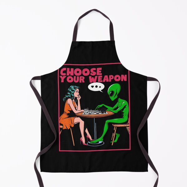 Item preview, Playing chess with an alien designed and sold by coloursforkids.