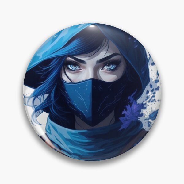 Item preview, Blue Kunoichi designed and sold by TondoMeander.