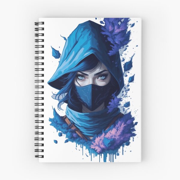 Item preview, Blue Kunoichi designed and sold by TondoMeander.