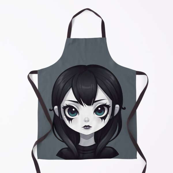 Item preview, Cute Pale Goth Emo Girl designed and sold by MadnessEnvelope.