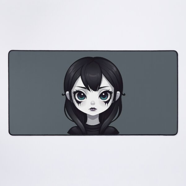 Item preview, Cute Pale Goth Emo Girl designed and sold by MadnessEnvelope.