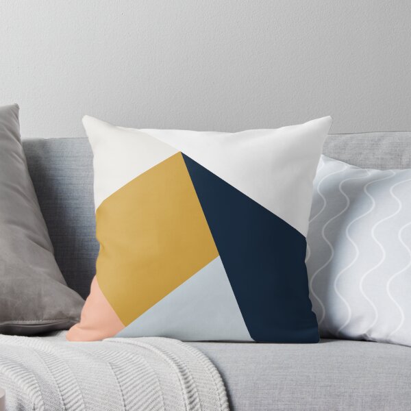 Item preview, Mid Century Modern Vintage Inspired Colorfield Geometric Abstract Poster designed and sold by pollylopsicle.
