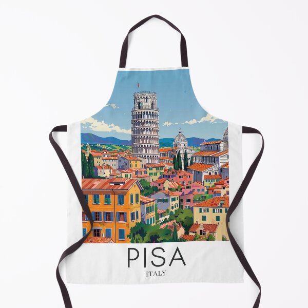 Item preview, A Pop Art Travel Print of Pisa - Italy designed and sold by StudioRedKoala.