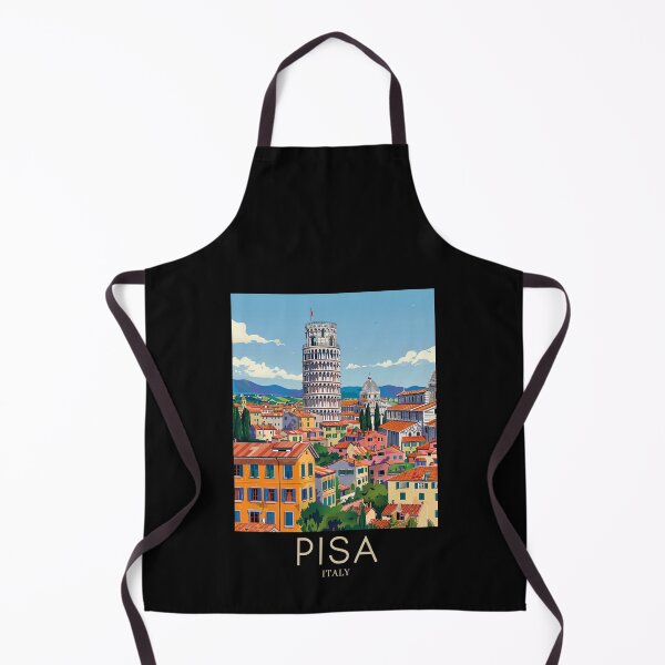 Item preview, A Pop Art Travel Print of Pisa - Italy designed and sold by StudioRedKoala.
