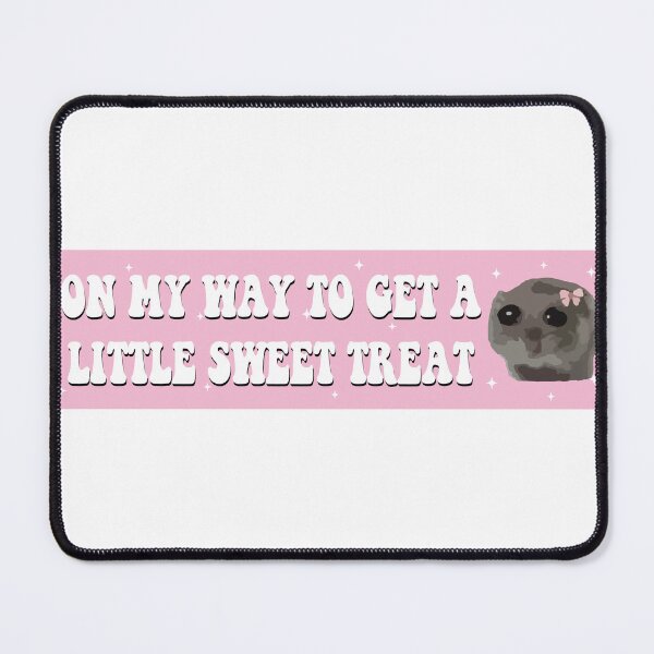 Item preview, On My Way to get a Little Sweet Treat Funny Meme Bumper designed and sold by fanky-bumper.