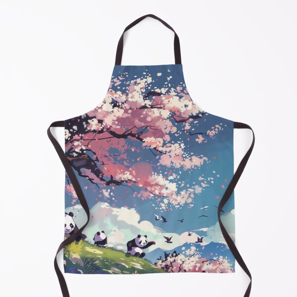Item preview, Sakura Serenity: Pandas Amidst Blossoms designed and sold by plam50.