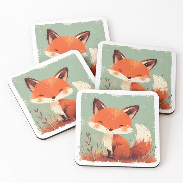 Item preview, Cute small fox designed and sold by JoyfulNat.