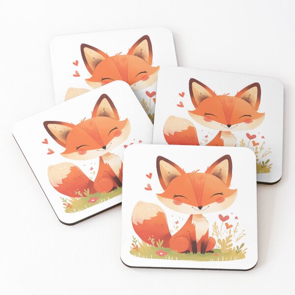 Item preview, Cute small fox designed and sold by JoyfulNat.