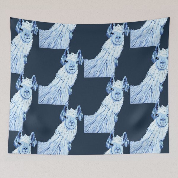 Item preview, Llama with tassels-clipped  designed and sold by norascorner.