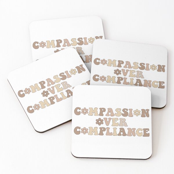 Item preview, compassion over compliance designed and sold by fanky-bumper.