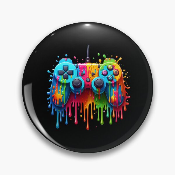 Item preview, Colorful Abstract Gaming Gamepad	 designed and sold by MKDSN.