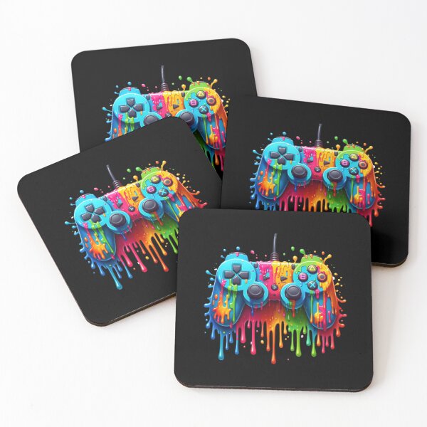 Item preview, Colorful Abstract Gaming Gamepad	 designed and sold by MKDSN.